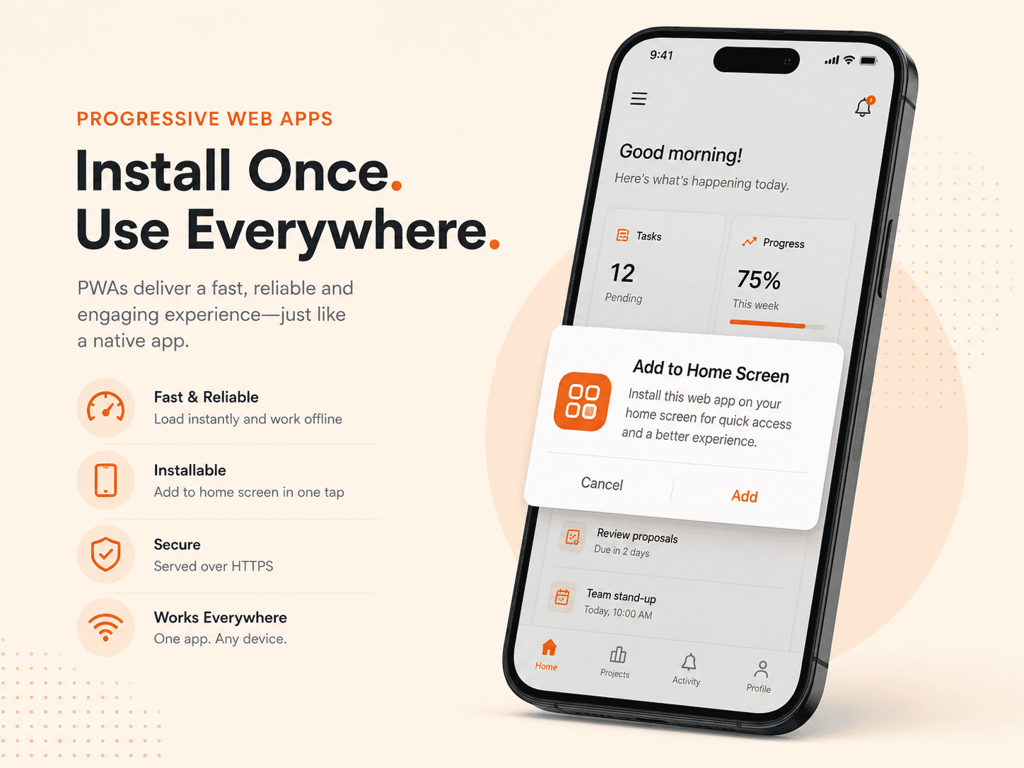 Progressive Web Apps (PWA) HedyDigital