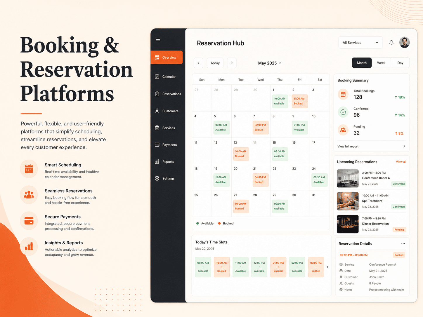 Booking & Reservation Platforms HedyDigital